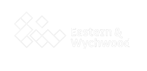 Eastern & Wychwood white logo